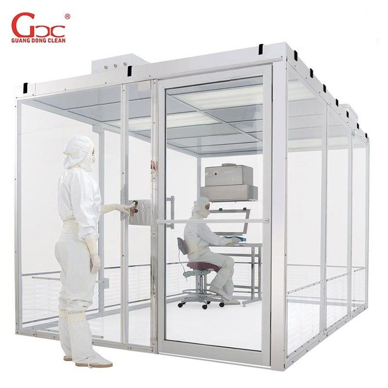 30m2 4pcs FFU Mobile Clean Room / Class 10k Clean Room