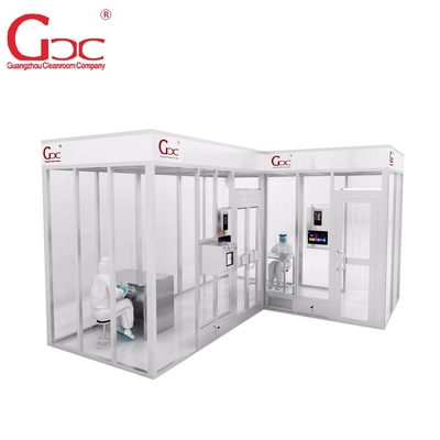 220V 50Hz Laminar Flow Class 100 Prefabricated Clean Rooms