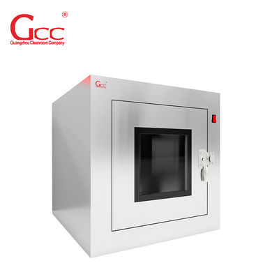 UV Sterilization Stainless Steel Pass Box For Cleanroom Material Transfer