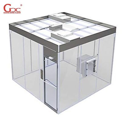 Steel Profile Frame ISO4 Class 10 Prefab Cleanroom / Aseptic Clean Room