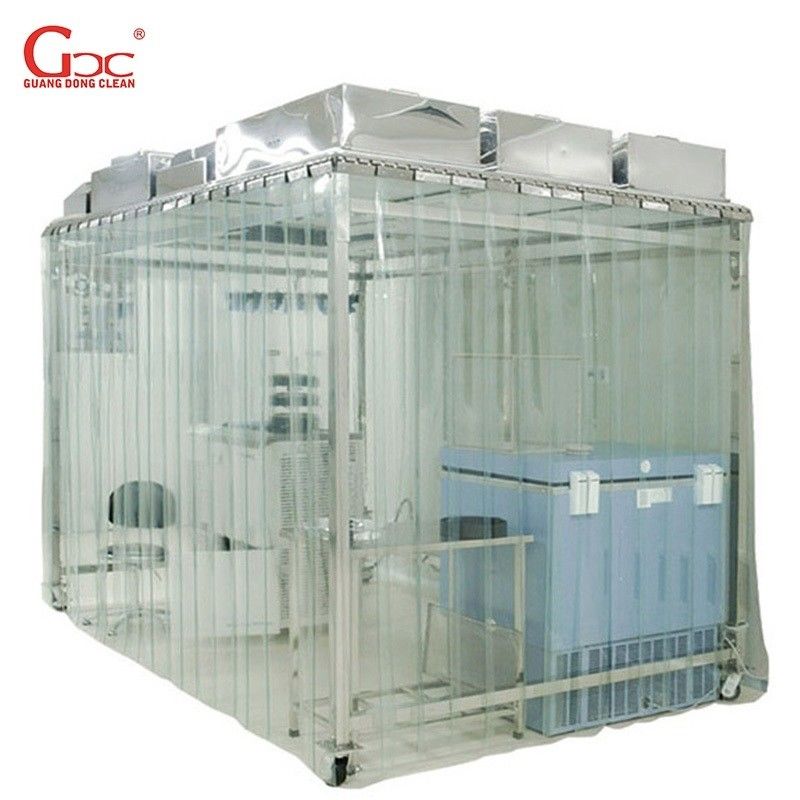 220V 50Hz Laminar Flow Class 100 Prefabricated Clean Rooms
