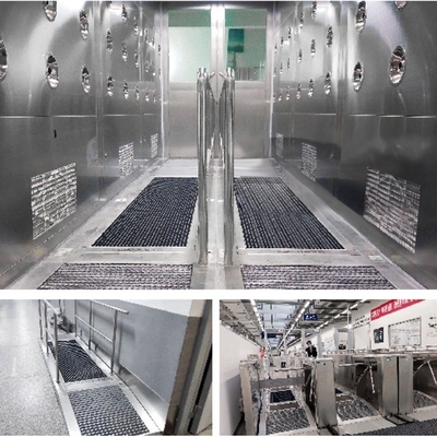 GCC Automatic Shoe Sole Cleaning Machine For Food Industry Cleanroom