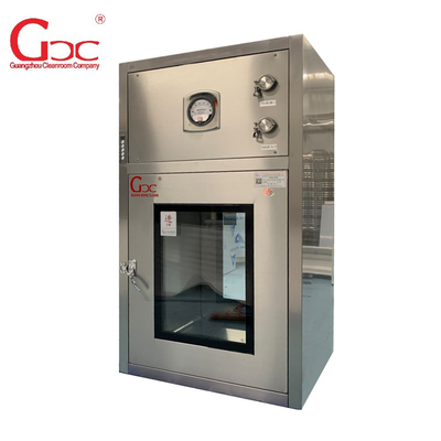 Stainless Steel Laminar Flow Pass Box For Controlled Environments