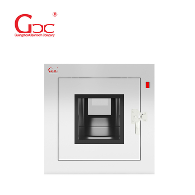UV Sterilization Stainless Steel Pass Box For Cleanroom Material Transfer