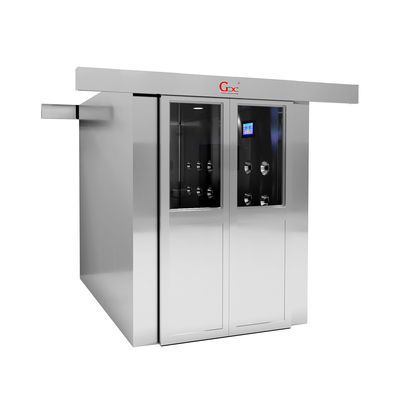 Custom Sliding Door Air Shower Automatic Noise Level 65dB
