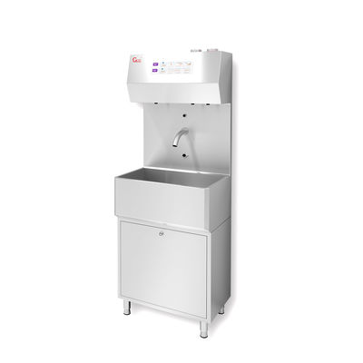 Custom 304 Stainless aSteel Sink Industry Clean Room Hand Washer and Dryer