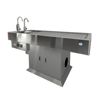 Automatic Cleaning Odorless 304 Stainless Steel Negative Pressure Dissection Table