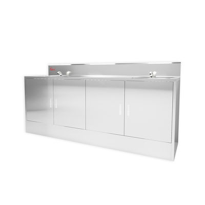 Custom Durable 304 Stainless Steel Hospital Medical Laboratory Scrub Sink