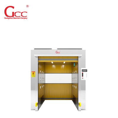 GCC Cargo Clean Room Air Shower With PVC Shutter Door With Photoelectric Sensor