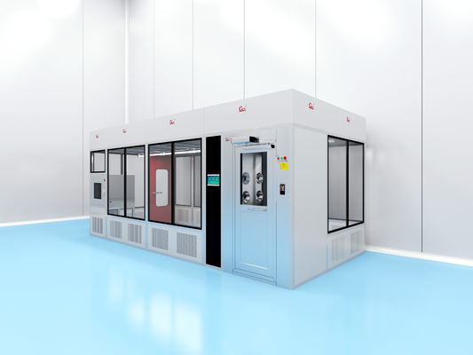 Modular Prefab Cleanroom Enclosure With Color Steel Panels