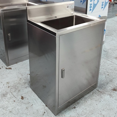 Single-Person Stainless Steel Handwashing Sink