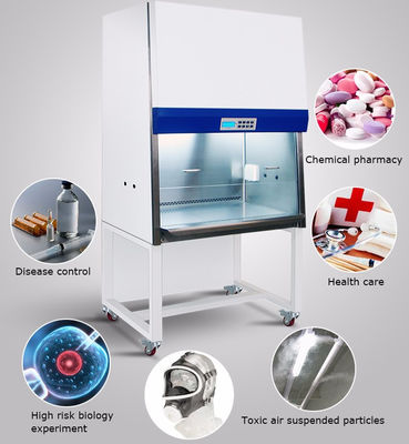 220V 50HZ  Microbiological Safety Cabinet Class 2 B2 For Laboratory