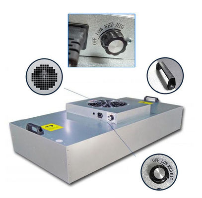 CE Standard Integrated Cleanroom Fan Filter Unit 3 Levels Adjustable
