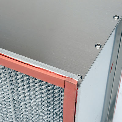 250m3/H 400degree H14 High Temperature Hepa Filter With Baffle Plate