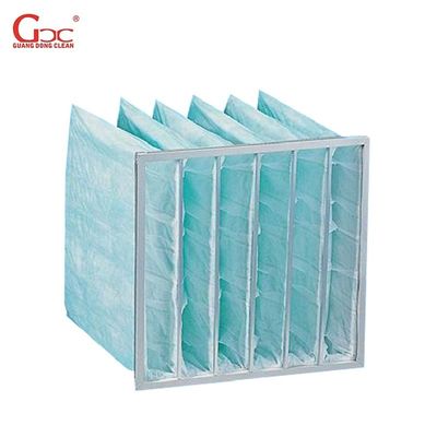 F7 F8 1700m3/H Multi Pocket Bag Air Filter  High Temperature Resistance