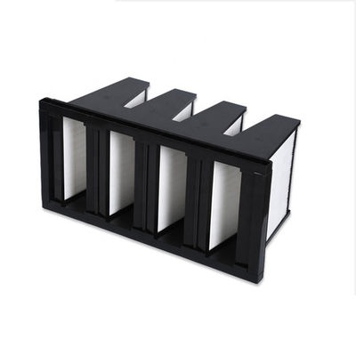 900m3/H Cleanroom Air Filter 2 Interval V Bank Plastic Frame