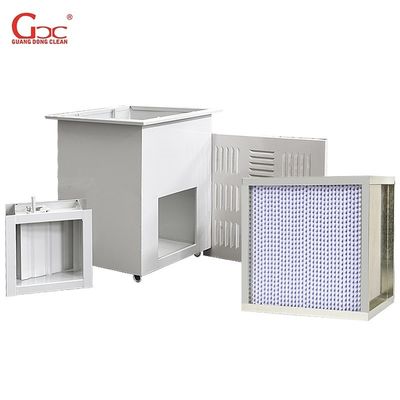 High Efficient 500m3/h Air Filter Outlet With Partition CE approved