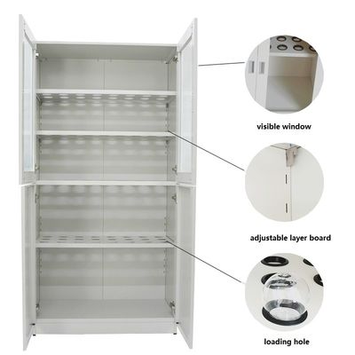 5 Layers 1.0mm Steel Lab Cabinets  Lab Room Equipment