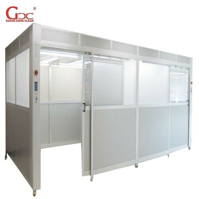Dust Free Class 1K 3pcs FFU 15m2 Prefab Cleanroom