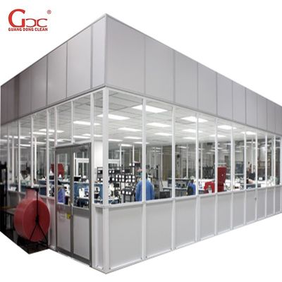 220V 60HZ Prefab Cleanroom / Class 100 Softwall Modular Cleanrooms