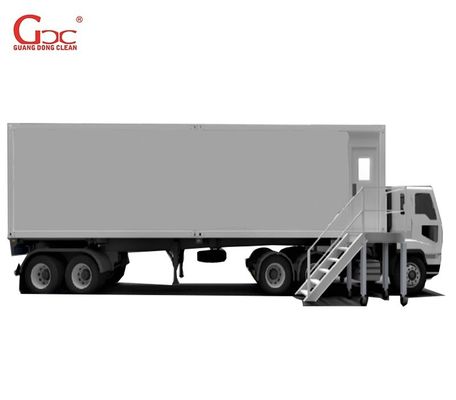 ISO Mobile PCR Cabin Laboratory 30KW Prefab Cleanroom Container