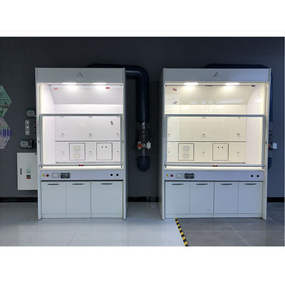 OEM PP Steel Chemical Biological Lab Exhaust Fume Hood Cupboard Cabinet
