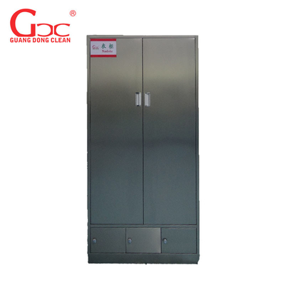 Stainless Steel Lab Room Equipment Multi Compartment Lockers Clean Closet