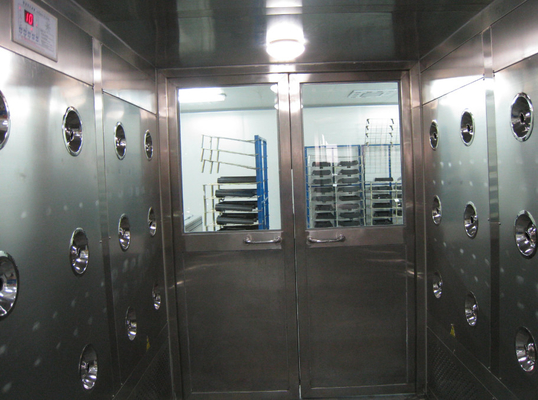 Portable Steel Stainless 2800m/h Cleanroom Air Shower