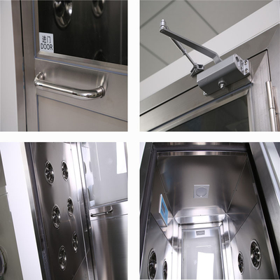 Portable Steel Stainless 2800m/h Cleanroom Air Shower