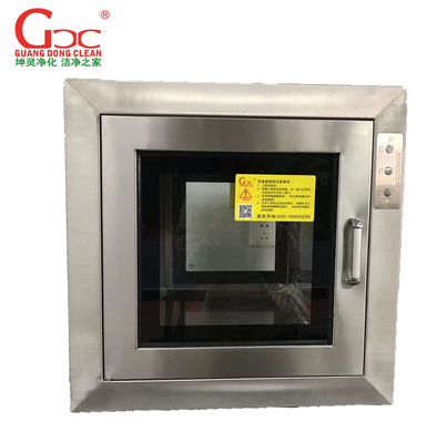 Biological Laboratory Cleanroom Pass Box Electronic Interlock Pass Box