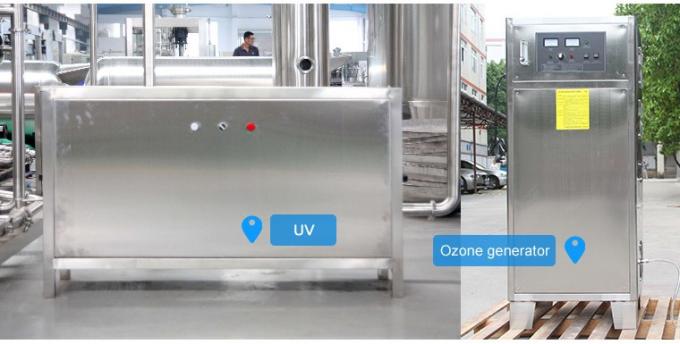 250LPH Reverse Osmosis Pure Water Treatment Equipment For Hotel 2