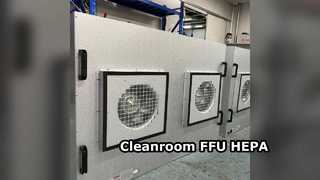 Cleanroom FFU HEPA Filtration Energy Efficient