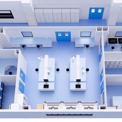 Modular , Certified ISO Cleanroom for Biomedical Projects GCC Southeast ...