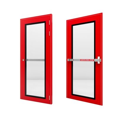 Cleanroom Fire Exit Door with Panic Hardware | Safe & GMP Compliant